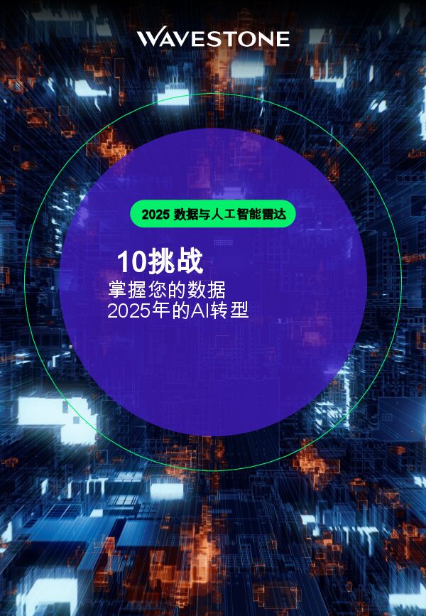 2025数据与人工智能雷达:10挑战掌握您的数据2025年的AI转型.pdf 2025数据与人工智能雷达:10挑战掌握您的数据2025年的AI转型.pdf