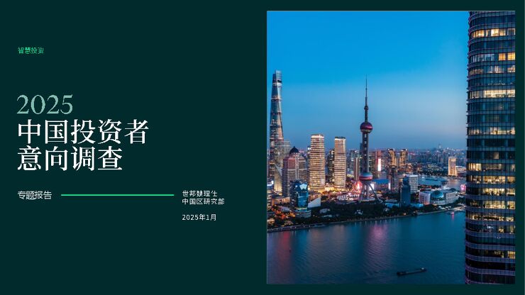 2025年中国投资者意向调查报告.pdf 2025年中国投资者意向调查报告.pdf