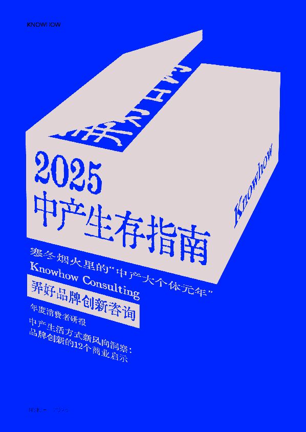 2025中产生存指南报告-弄好Knowhow-202503.pdf